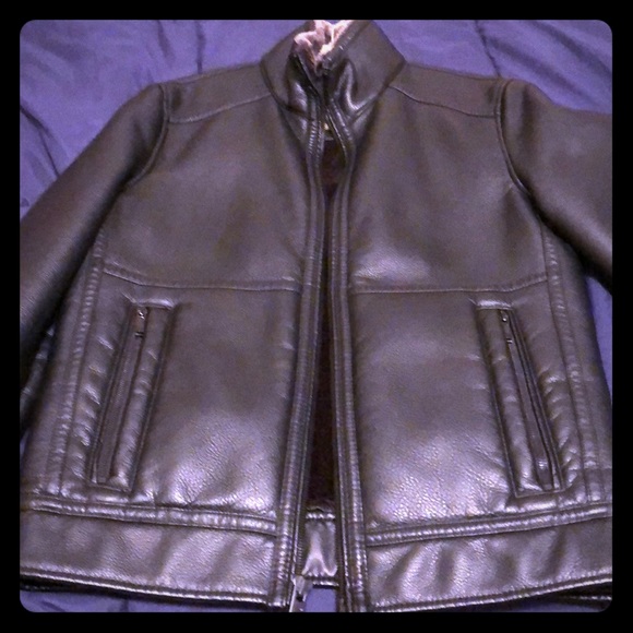 Beautiful Calvin Klein faux shearling jacket NWOT - Picture 1 of 4
